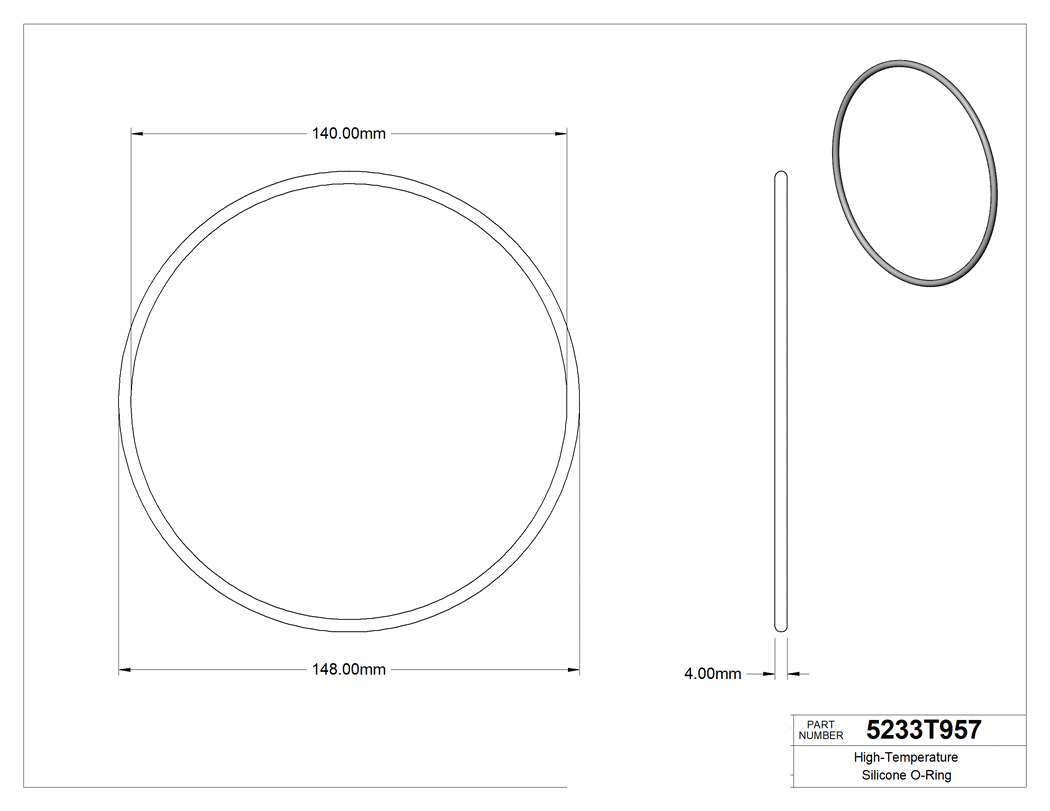Technical drawing - 5233T957